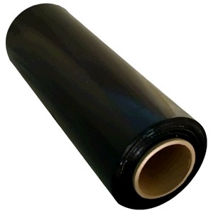 HAND PALLET WRAP CAST FILM 500mm x 450m BLACK 20um